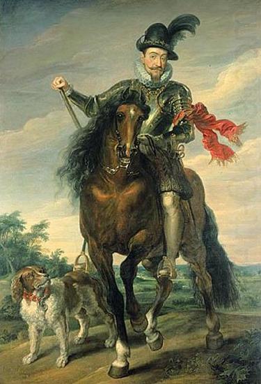 Peter Paul Rubens Equestrian portrait of king Sigismund III Vasa china oil painting image